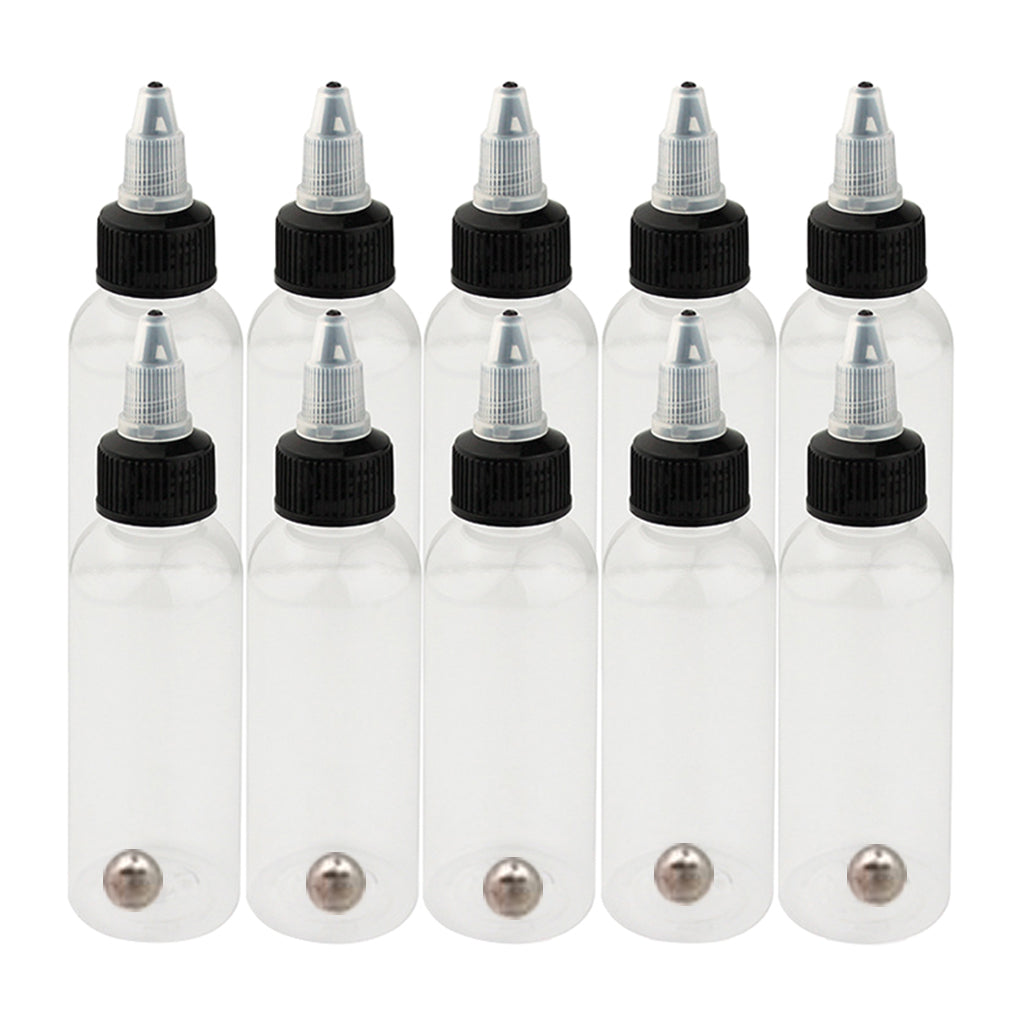 Tattoo Airbrush Ink Pigment Boston Bottles LDPE  60ml