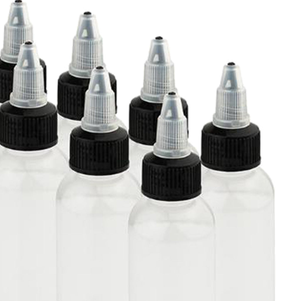 Tattoo Airbrush Ink Pigment Boston Bottles LDPE  60ml