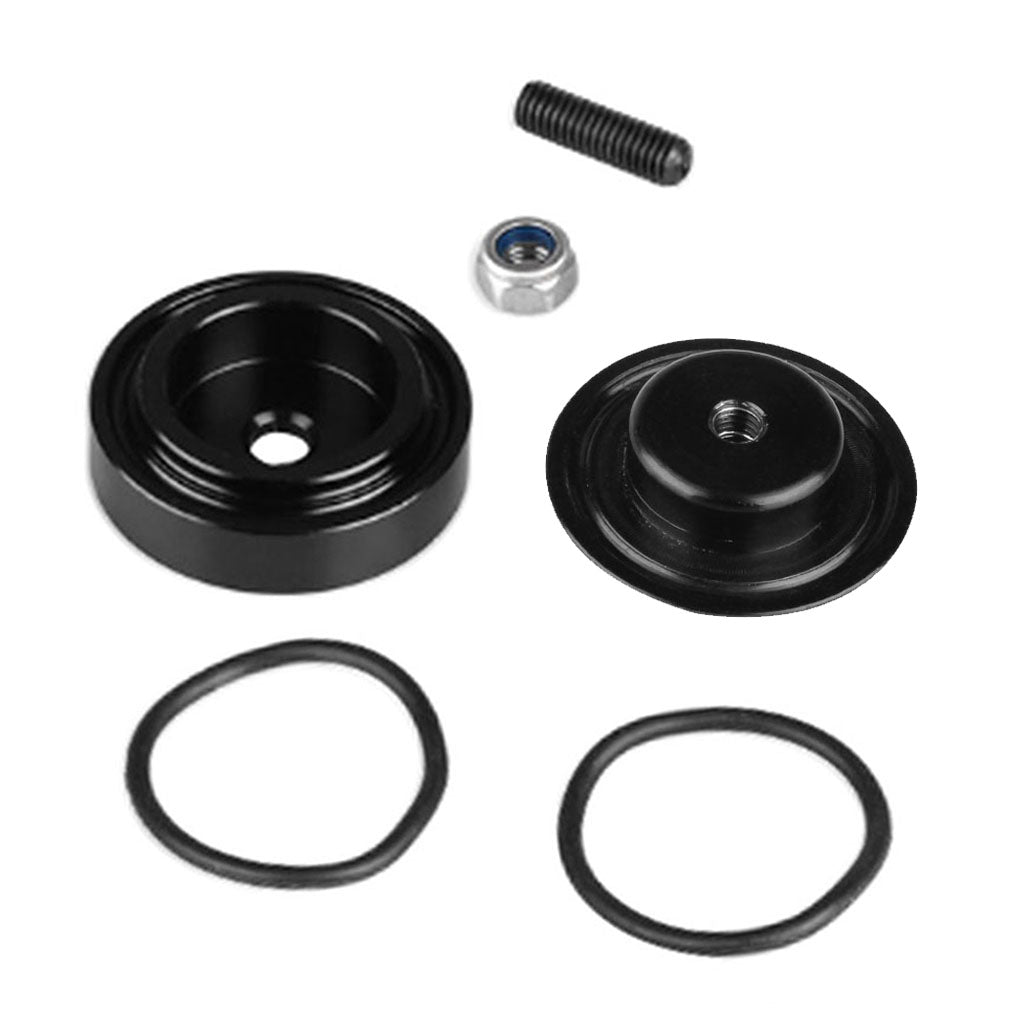 Car Rear Wiper Delete Kit Block Off Plug Cap with O-ring Seal Black