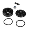 Car Rear Wiper Delete Kit Block Off Plug Cap with O-ring Seal Black