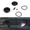 Car Rear Wiper Delete Kit Block Off Plug Cap with O-ring Seal Black