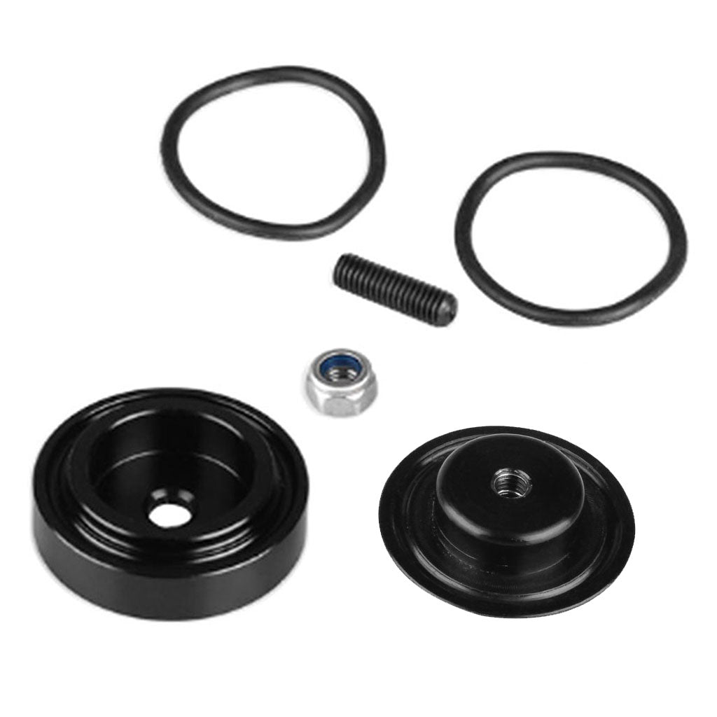 Car Rear Wiper Delete Kit Block Off Plug Cap with O-ring Seal Black