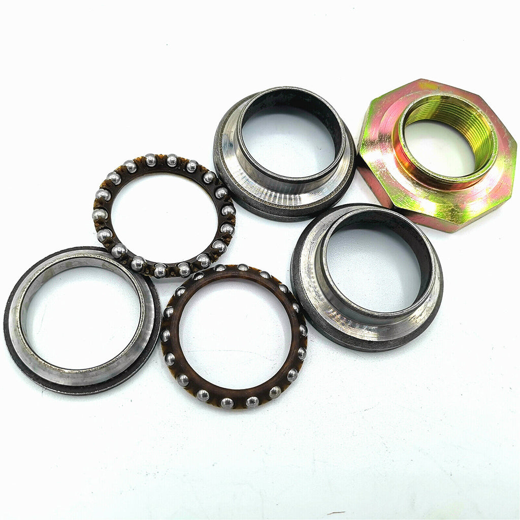 6Pcs Steering Stem Bearings Head Race Set For Yamaha PW50 1981-2013