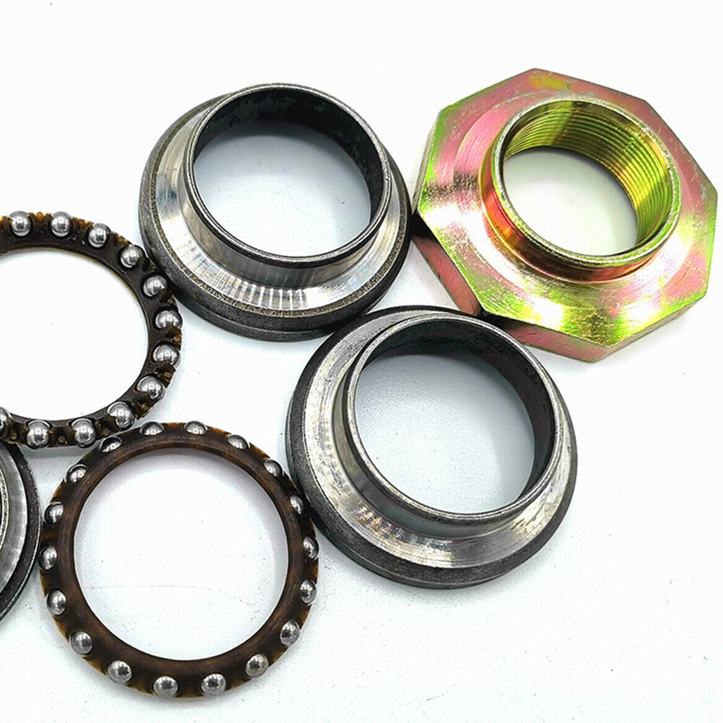 6Pcs Steering Stem Bearings Head Race Set For Yamaha PW50 1981-2013