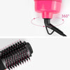 3 In1 One-Step Hair  Hot Air Straightening Blow Roller US plug