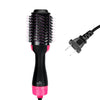 3 In1 One-Step Hair  Hot Air Straightening Blow Roller US plug