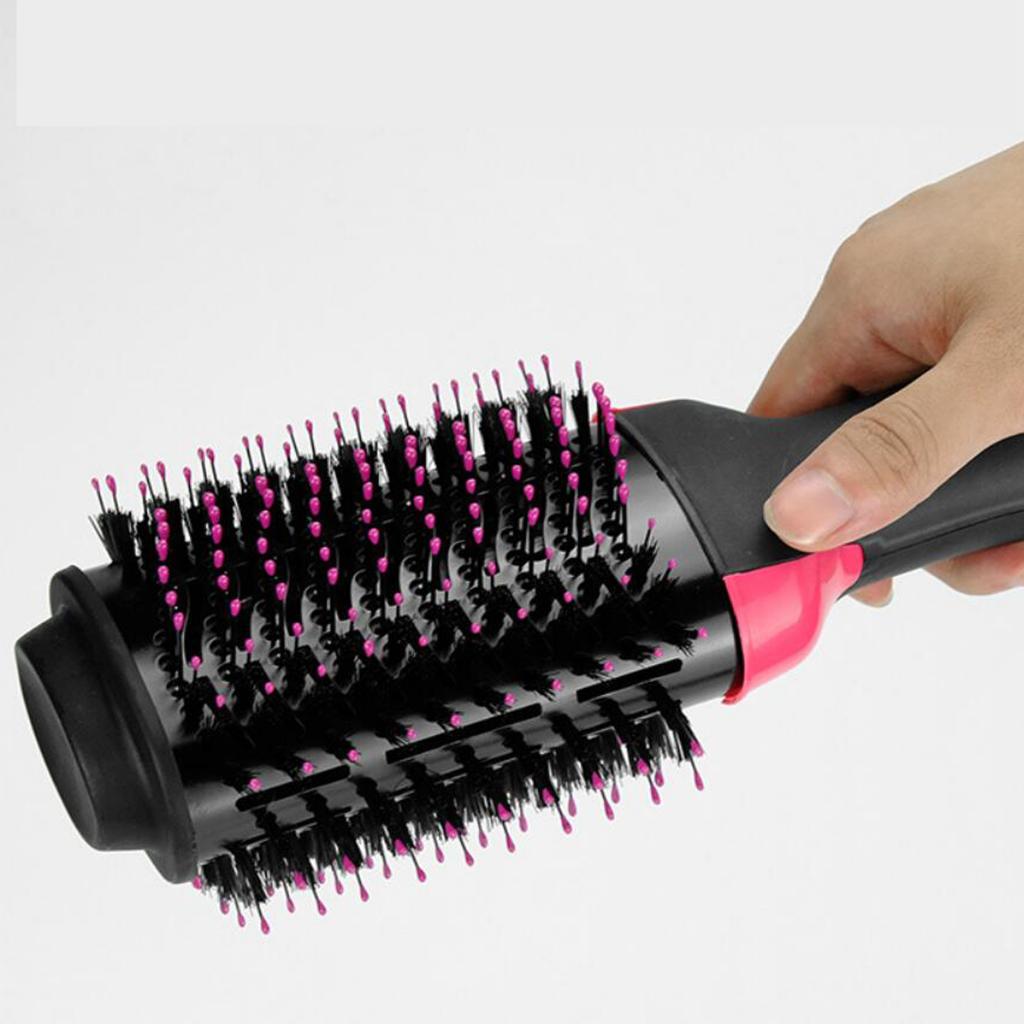 3 In1 One-Step Hair  Hot Air Straightening Blow Roller US plug