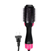 3 In1 One-Step Hair  Hot Air Straightening Blow Roller US plug