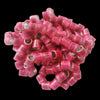 100Pcs Aluminium Pigeon Leg Rings 8 MM Pink