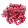 100Pcs Aluminium Pigeon Leg Rings 8 MM Pink