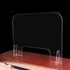 SNEEZE GUARD Acrylic Protecive Barrier Table Desk Checkout Shield 40x50cm