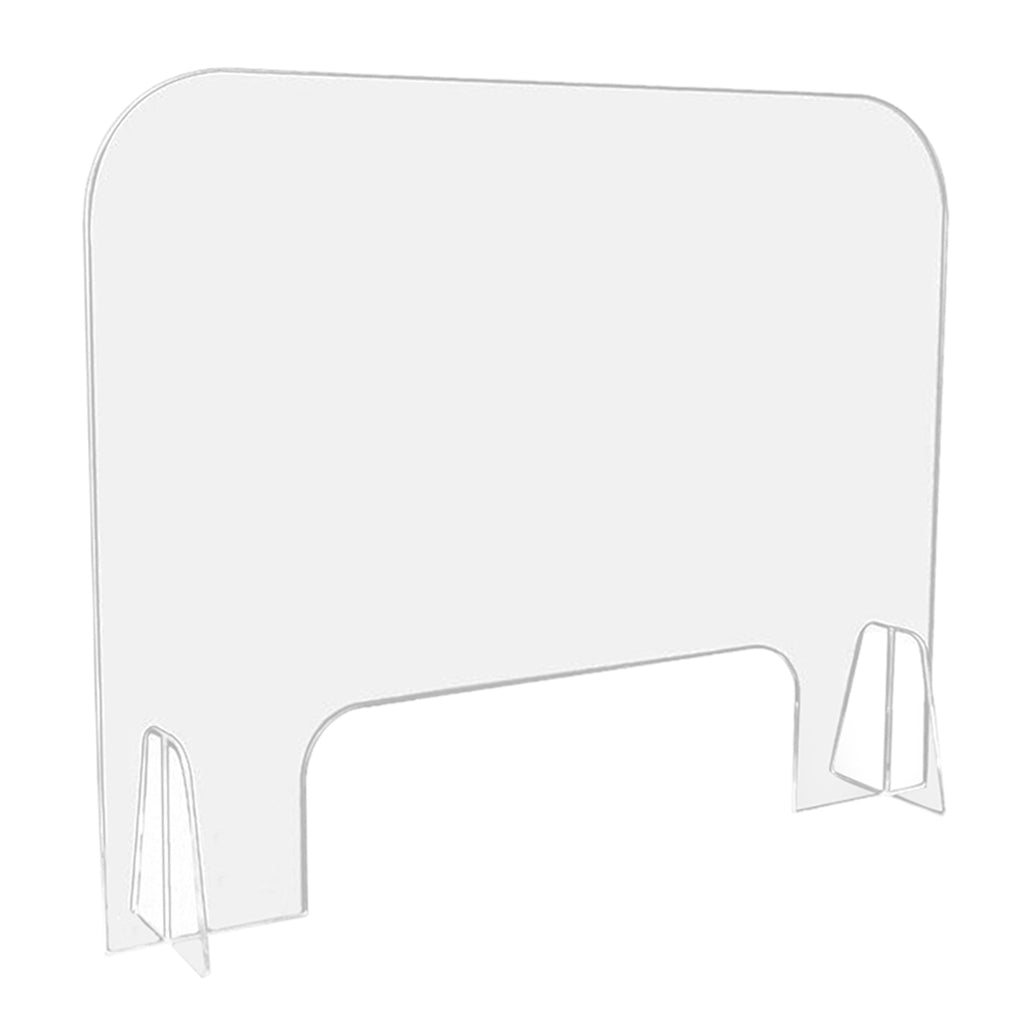 SNEEZE GUARD Acrylic Protecive Barrier Table Desk Checkout Shield 40x50cm