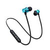 Magnetic Bluetooth In-ear Earphone Sport  Blue