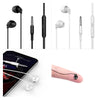 3.5mm Sleep Earplugs Earphone  white with Mic