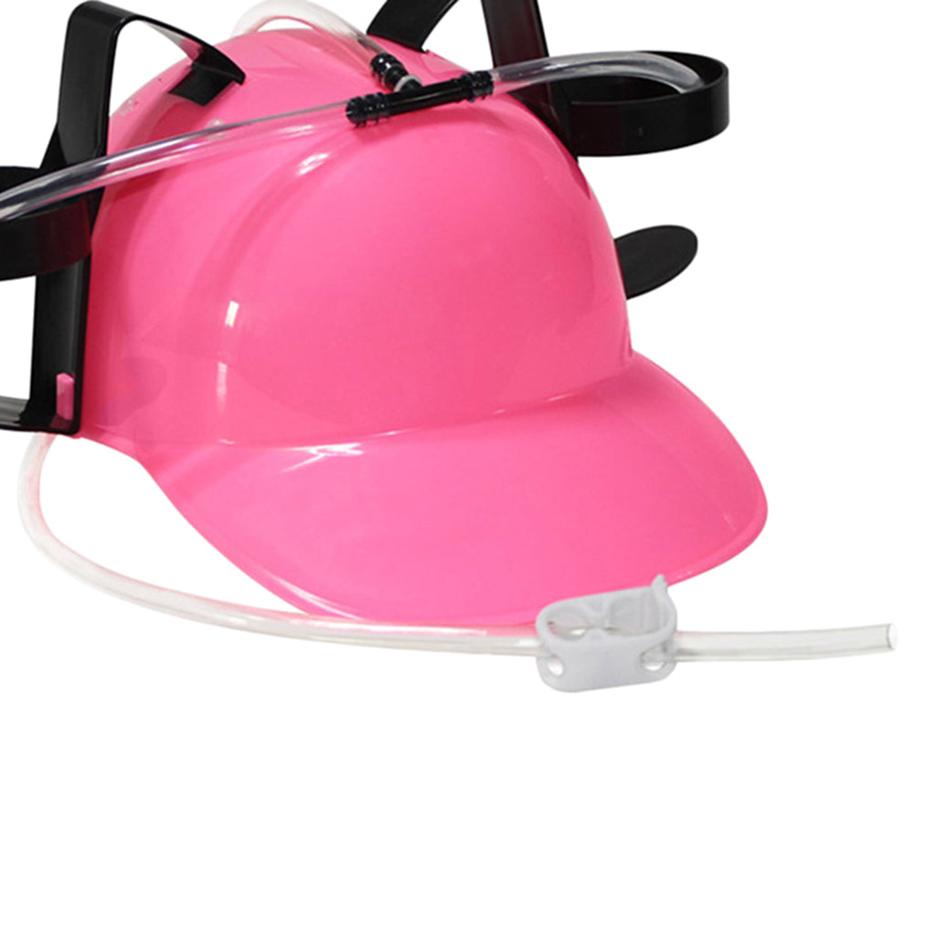 Novelty Drinking Helmet Beer Hat Drink Holder Soda Party Stag Do Game Pink