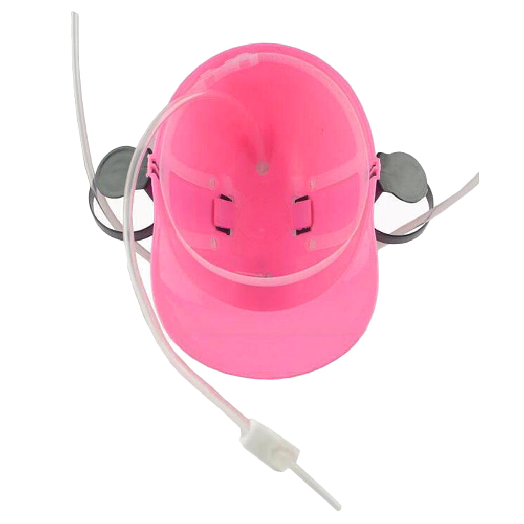 Novelty Drinking Helmet Beer Hat Drink Holder Soda Party Stag Do Game Pink