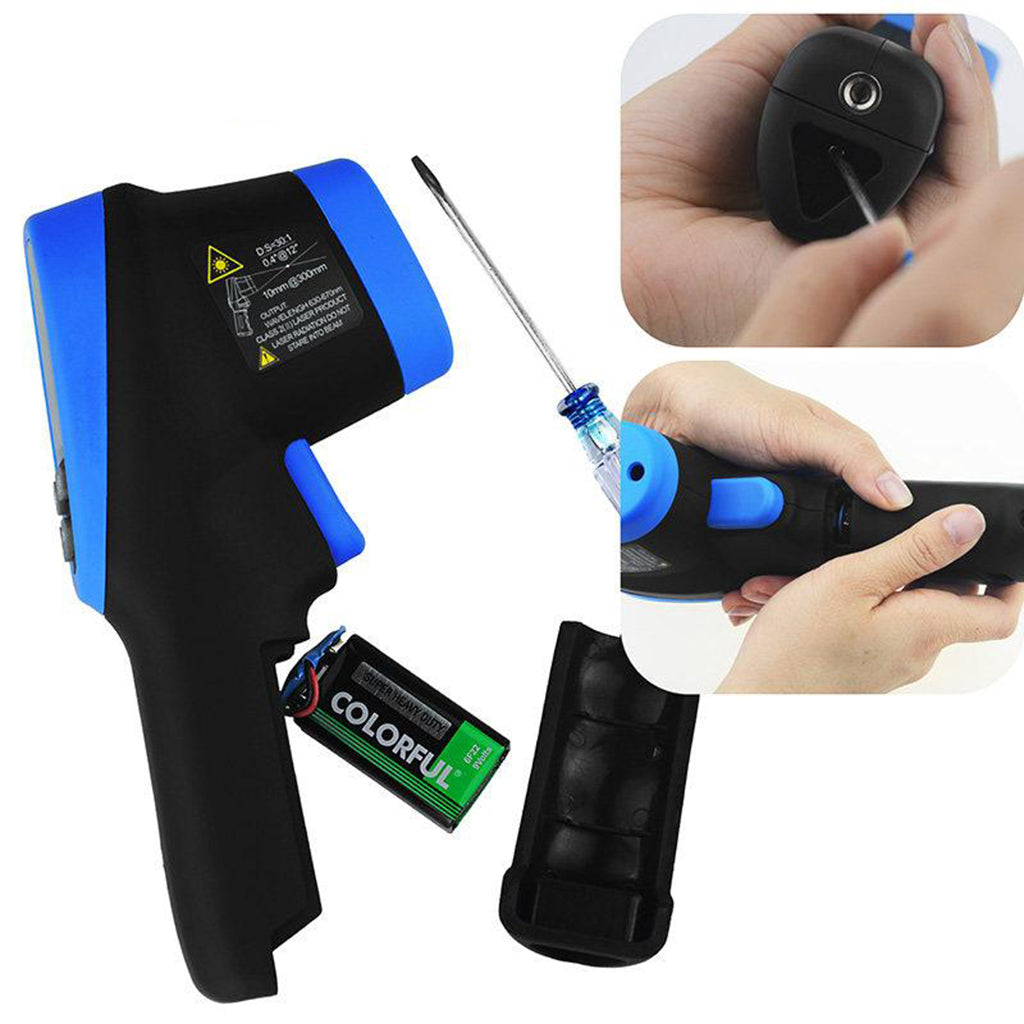 LCD Digital Non-contact Infrared Thermometer Forehead Body Temperature Test