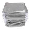 Adult Cloth Diaper Nappy Washable for Disability Incontinence  XL Gray