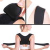 Adjustable Posture Corrector Back Shoulder Support Correct Brace M (Black)