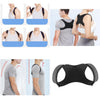 Adjustable Posture Corrector Back Shoulder Support Correct Brace M (Black)