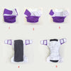 Adult Cloth Diaper Nappy Washable for Disability Incontinence  M Gray