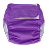 Adult Cloth Diaper Nappy Washable for Disability Incontinence  XL 04 Purple