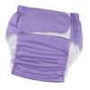 Adult Cloth Diaper Nappy Washable for Disability Incontinence  L Purple