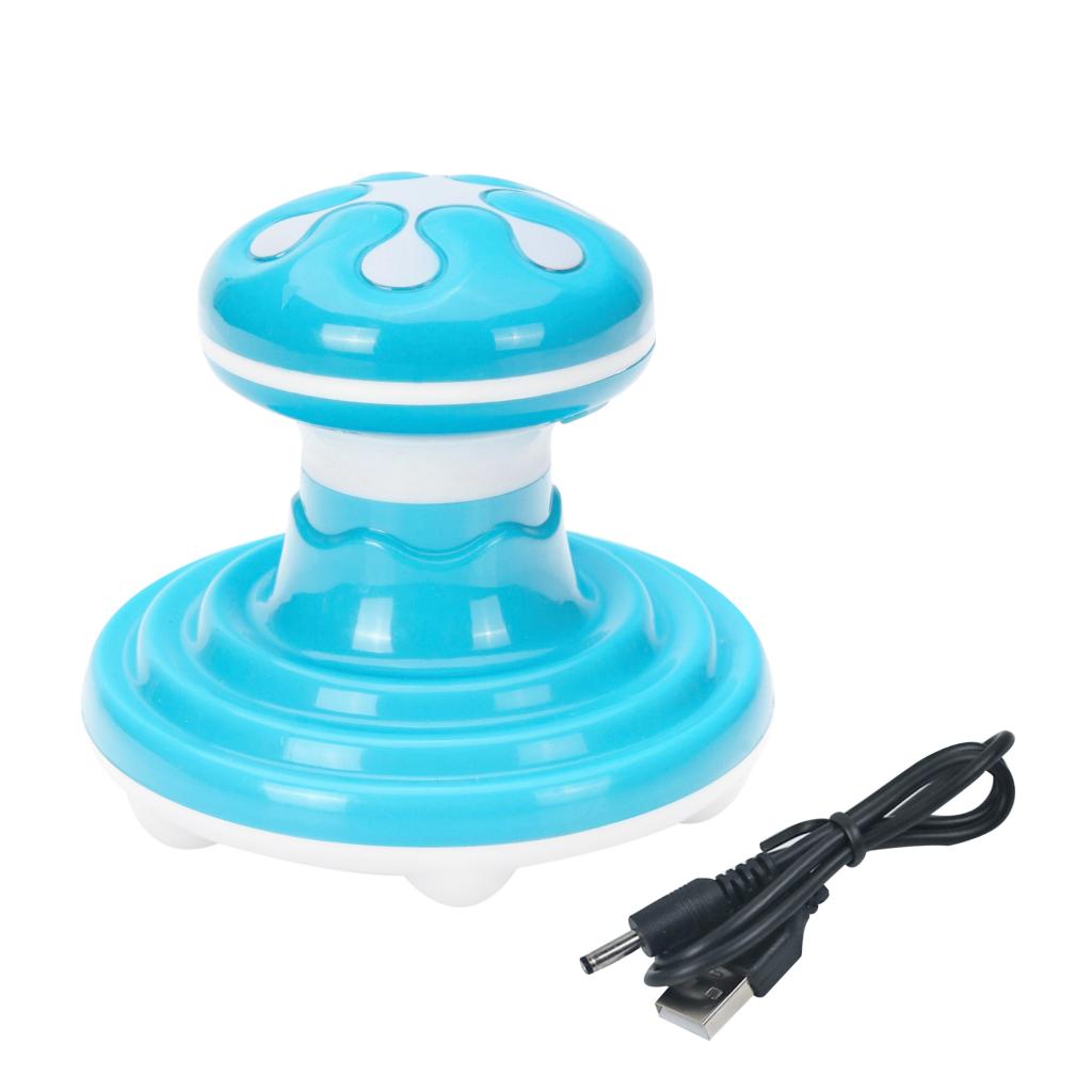 Mini Electric Vibrating Massager Neck Full Body Massage Relax Tool Blue