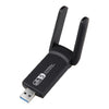 USB Wifi Adapter 1200Mbps,USB Wireless Network Wifi Dongle with 2 Antenna