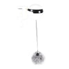 Electric Cat Toy Balls Automatic Lifting Interactive Cat Toy White