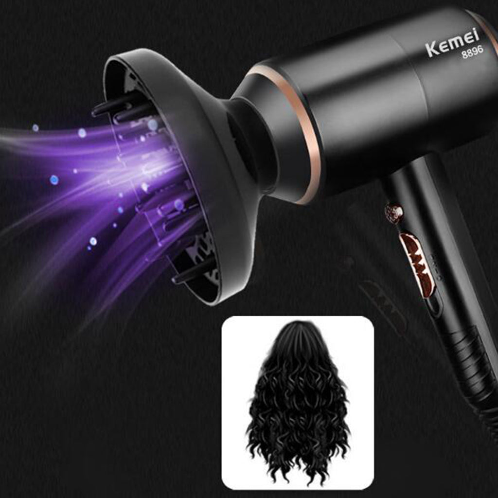 Professional 4000W Ionic Hair Dryer Hair Blower with Concentrator Diffuser