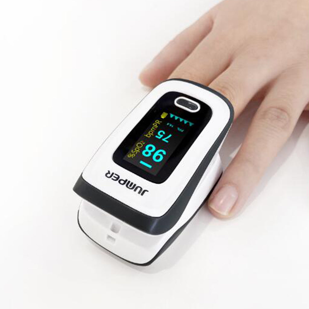 Fingertip Pulse Oximeter Blood Oxygen Sensor O2 SpO2 Monitor Heart Rate