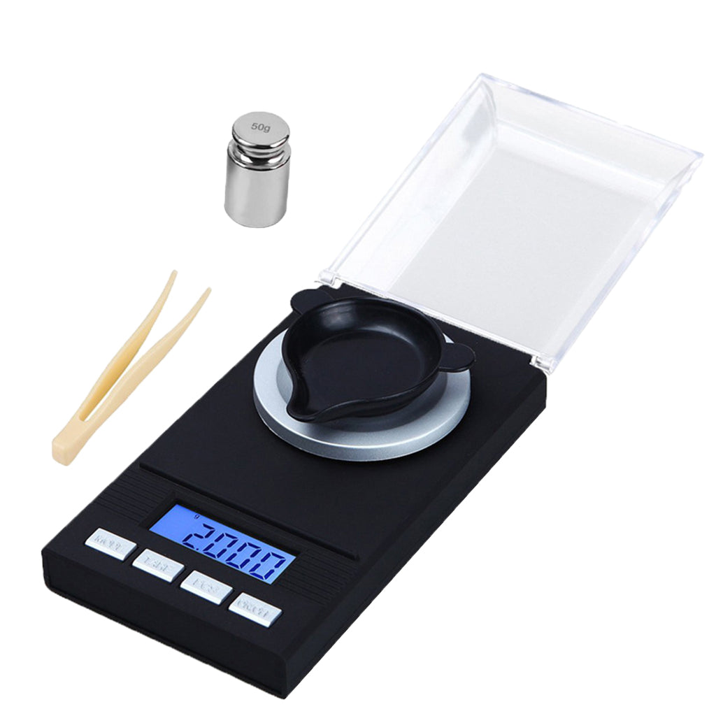 High Precision Portable Lab Gram Jewelry Scale Digital Kitchen Scales  10g