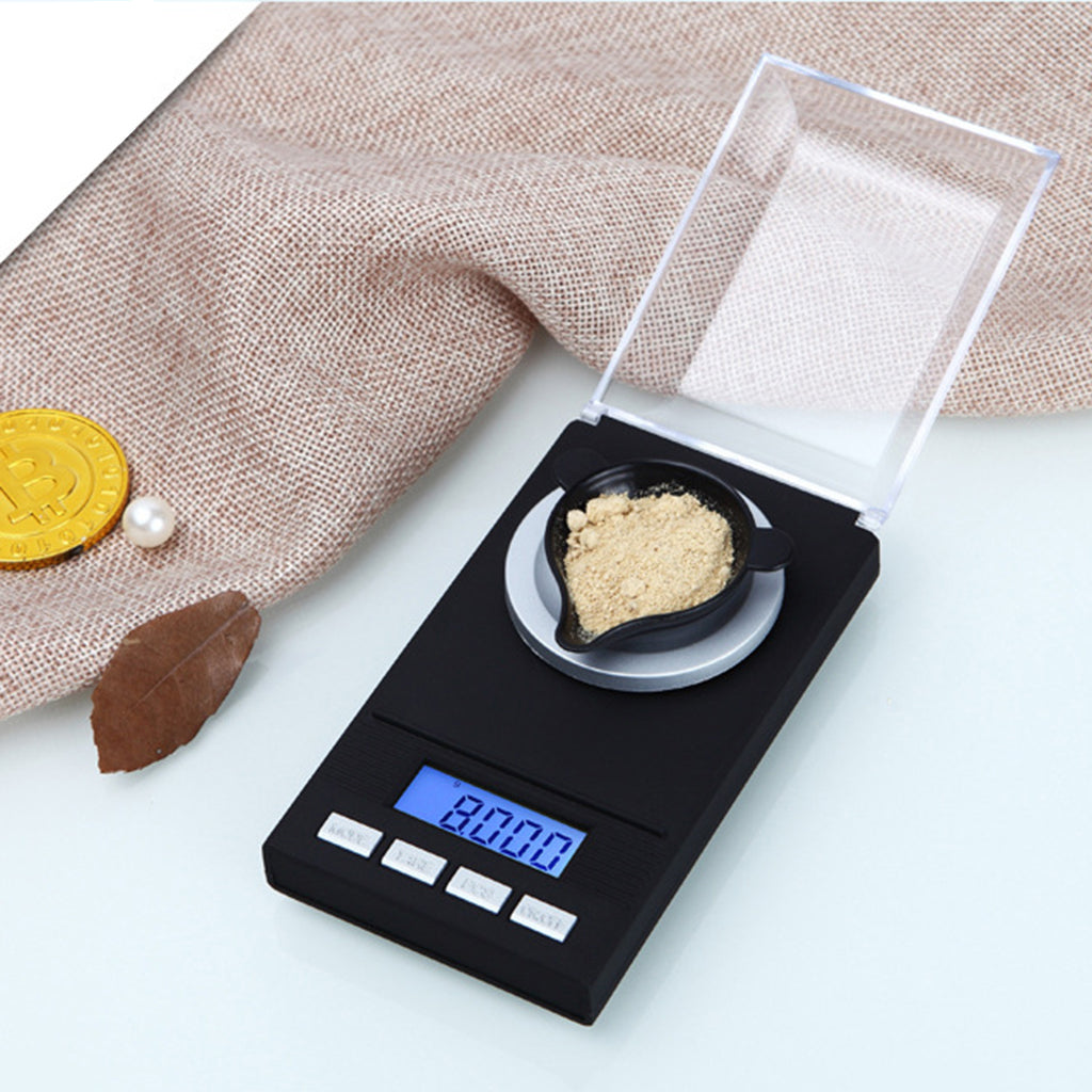 High Precision Portable Lab Gram Jewelry Scale Digital Kitchen Scales  10g