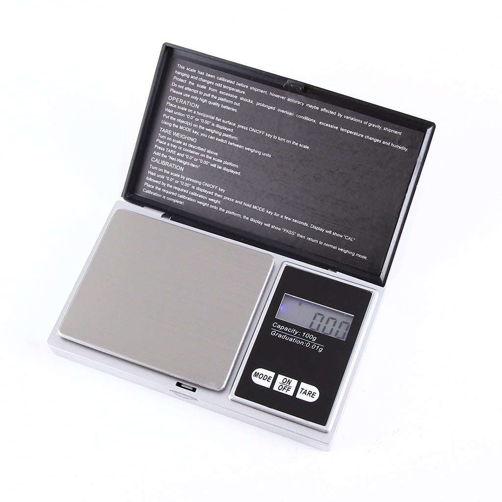 Digital Scale Electronic Jewelry Pocket Gram Gold Coin Precise -Silver 500g