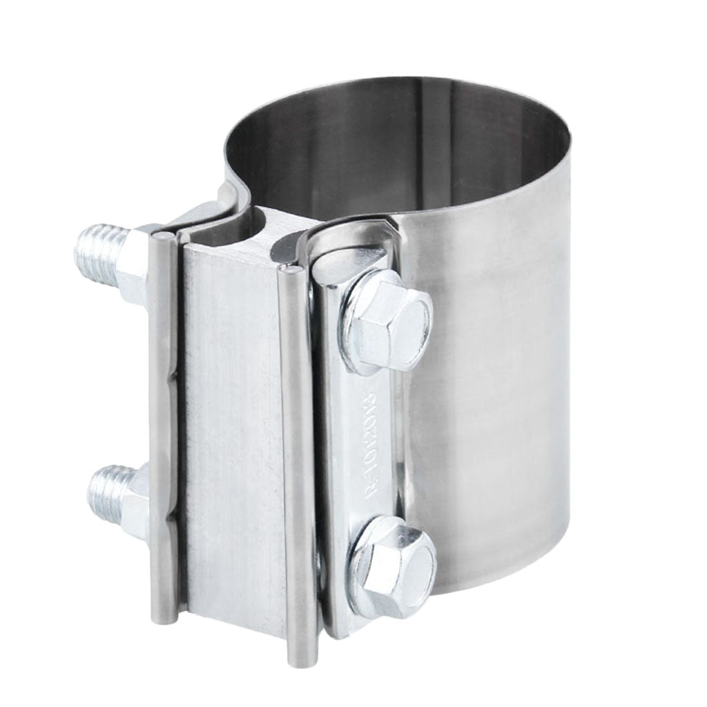 2.5" Stainless Steel Butt Joint Band Exhaust Clamp Quick Release