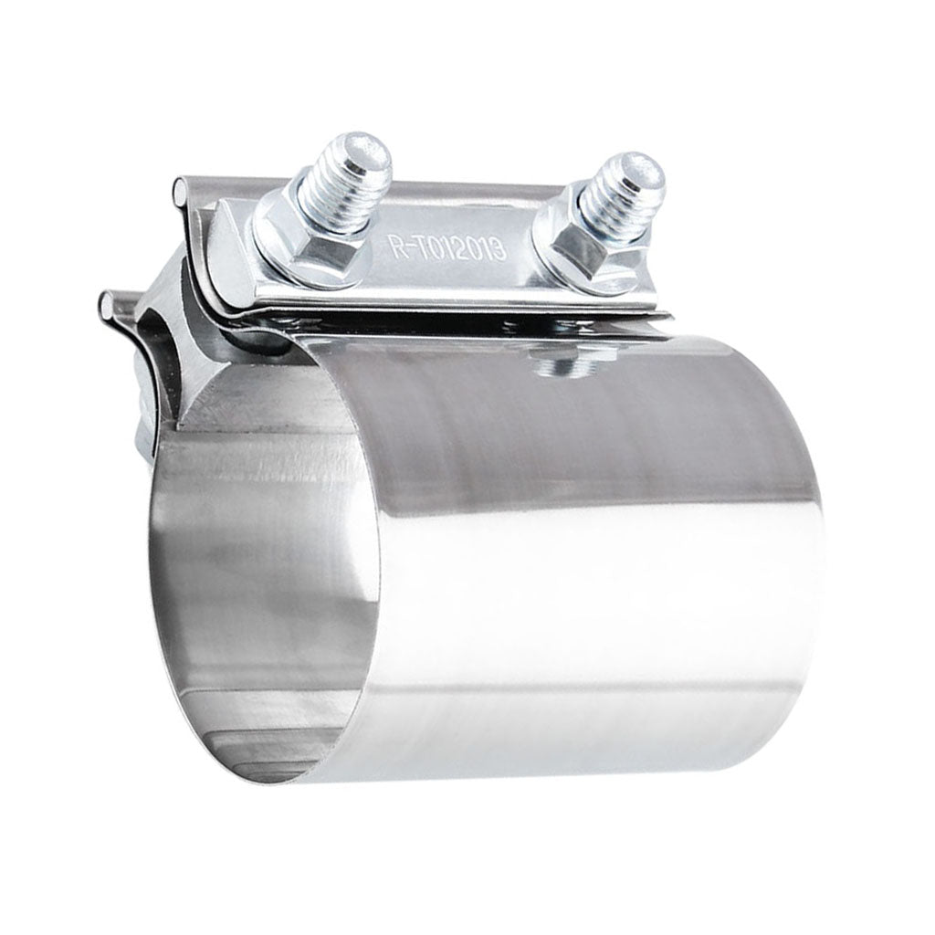 2.5" Stainless Steel Butt Joint Band Exhaust Clamp Quick Release