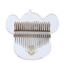 Kalimba 17 Key Thumb Piano Acrylic Clear Mbira Gift with Bag Tuner Hammer