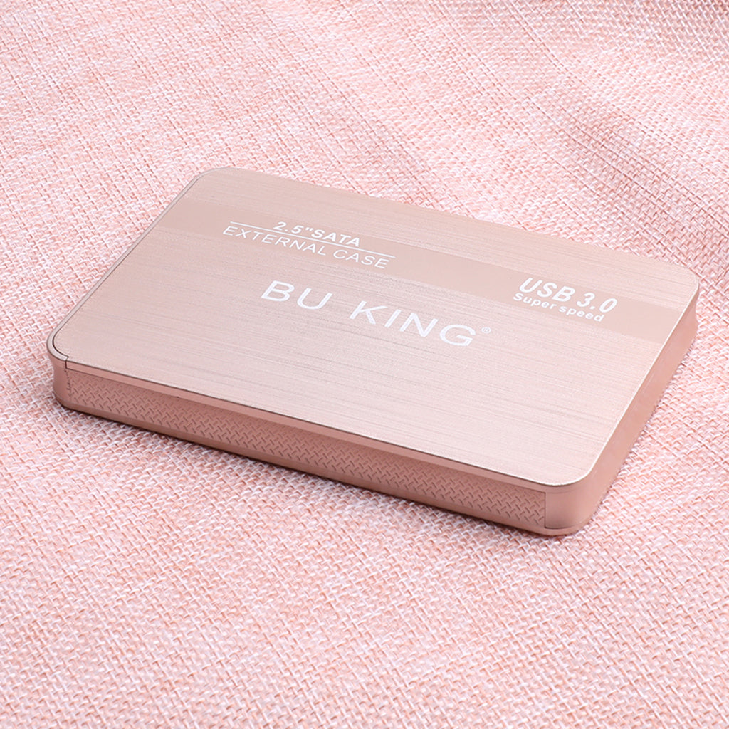 BUKING Portable 2.5'' SATA USB 3.0 External SSD Hard Drive Case 320GB Golden