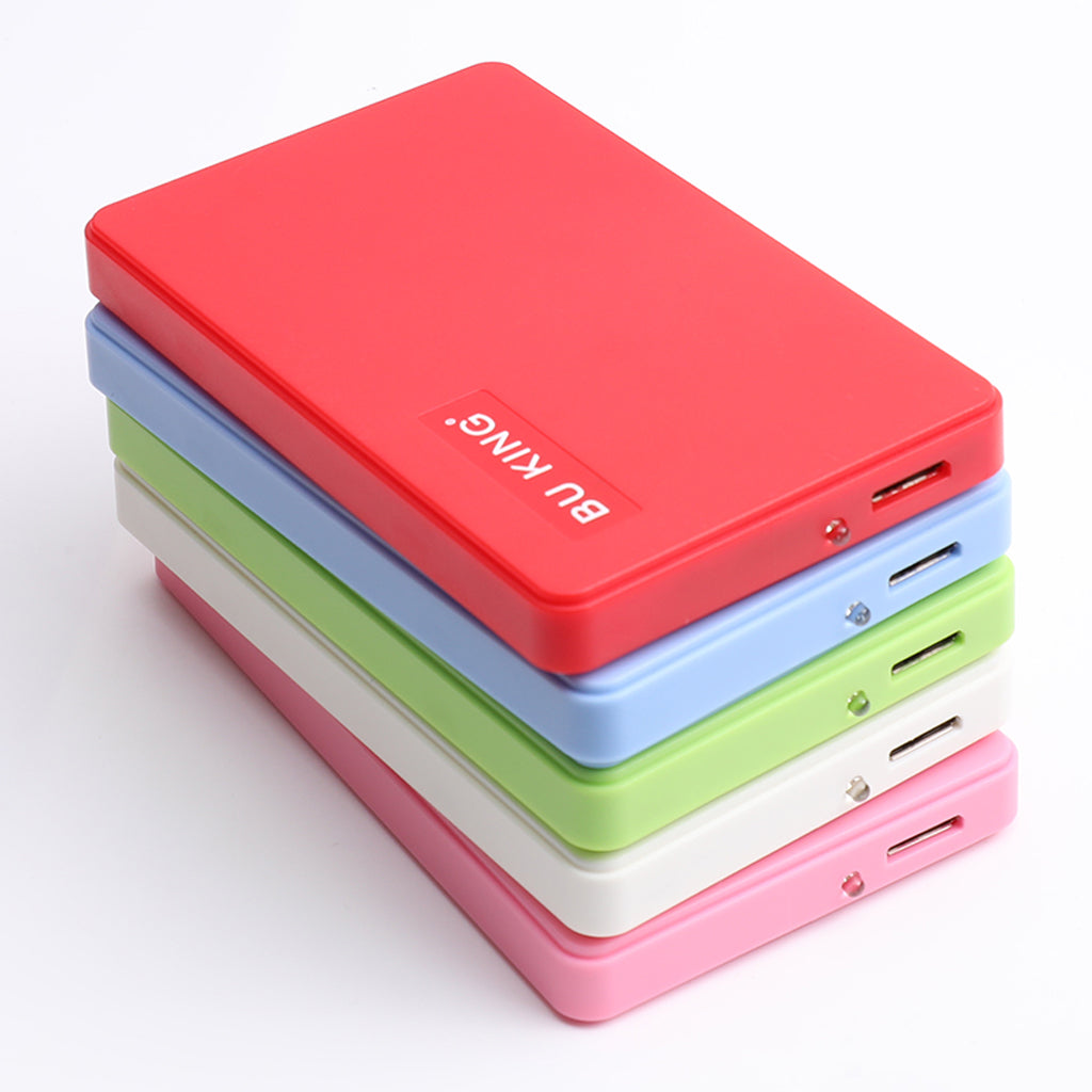 2.5" 500GB 5400 RPM External Micro USB Hard Drive Disk HDD / SSD Enclosure