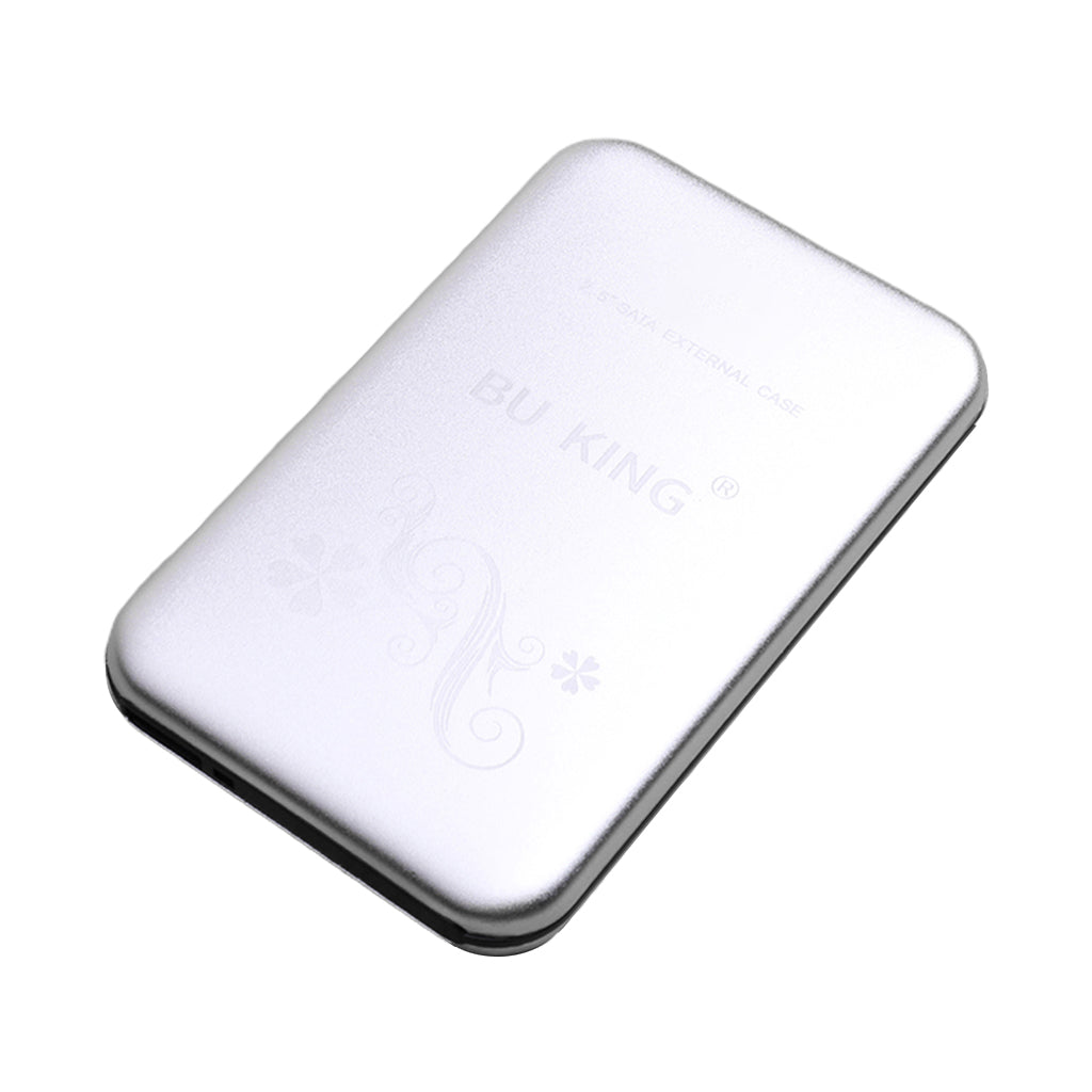 BUKING Portable 2.5'' Mobile HDD USB3.0 External Hard Disk Drive 160G Silver