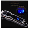 Self-Haircut Kit Cordless Hair Clippers LCD Digital Display Red