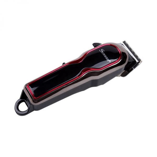 Self-Haircut Kit Cordless Hair Clippers LCD Digital Display Red