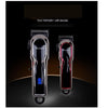 Self-Haircut Kit Cordless Hair Clippers LCD Digital Display Red