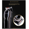 Self-Haircut Kit Cordless Hair Clippers LCD Digital Display Red