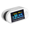 Fingertip Pulse Oximeter Blood Oxygen Sensor SpO2 Monitor Heart Rate White