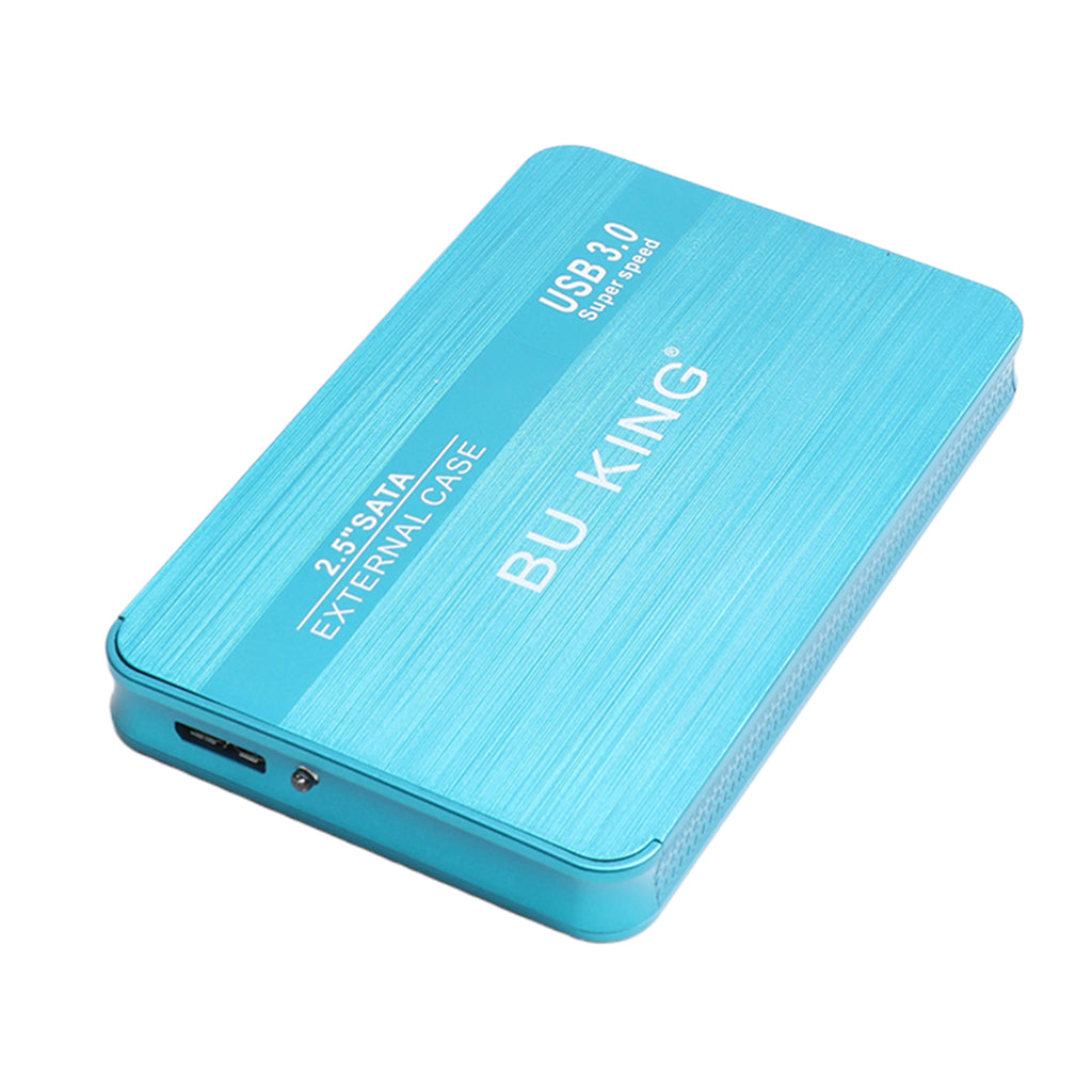 2.5" SATA to USB3.0 Portable External Solid State Drive Blue 60G