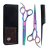 6pcs/set Hairdressing Barber Scissors Hair Cutting Salon Shears Set