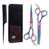 6pcs/set Hairdressing Barber Scissors Hair Cutting Salon Shears Set