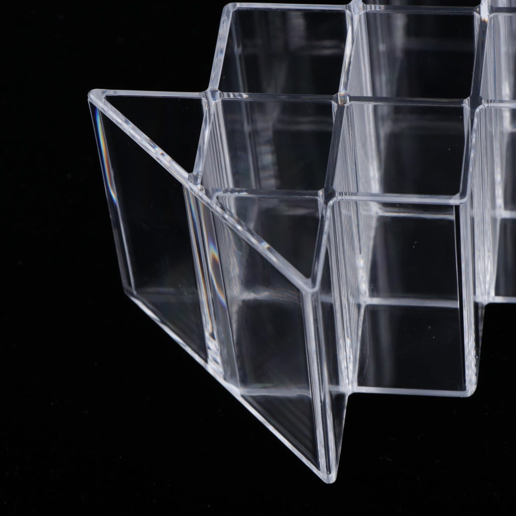 16 Grid Acrylic Multi-cell Transparent Lipstick Rack Storage Box